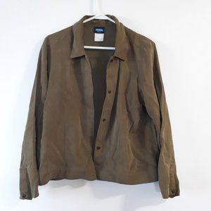 Army Green Button Up Jacket